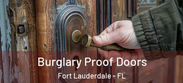  Burglary Proof Doors Fort Lauderdale - FL