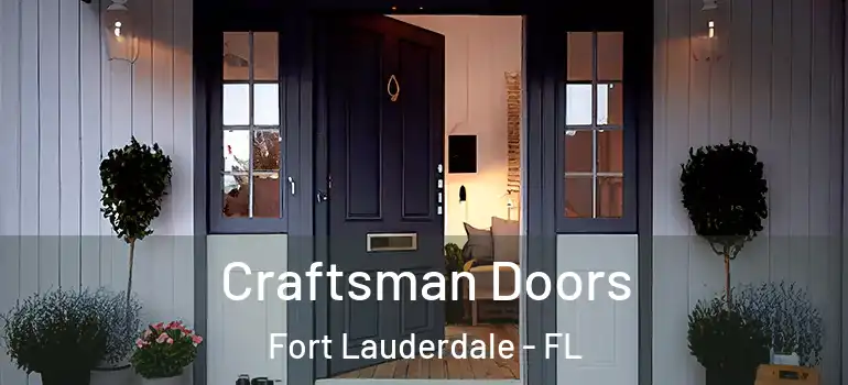  Craftsman Doors Fort Lauderdale - FL