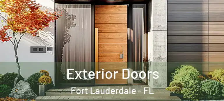  Exterior Doors Fort Lauderdale - FL