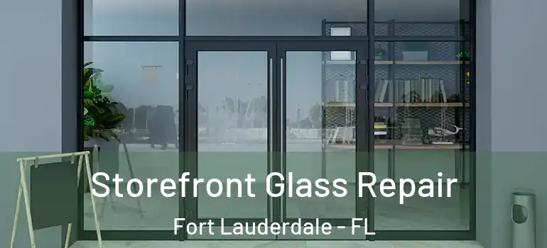  Storefront Glass Repair Fort Lauderdale - FL
